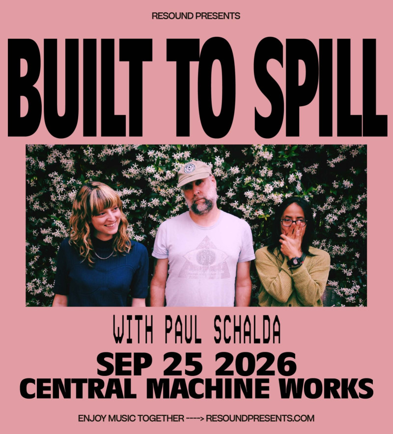 Built To Spill 2026 concert poster